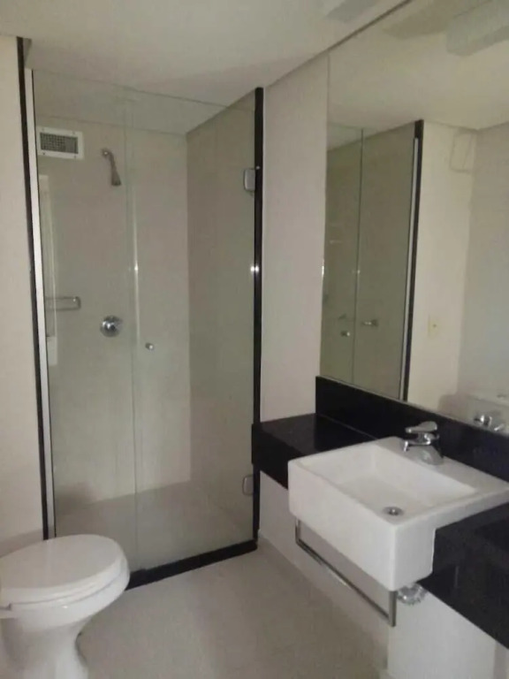 Flat pé na areia com vista internet e ar