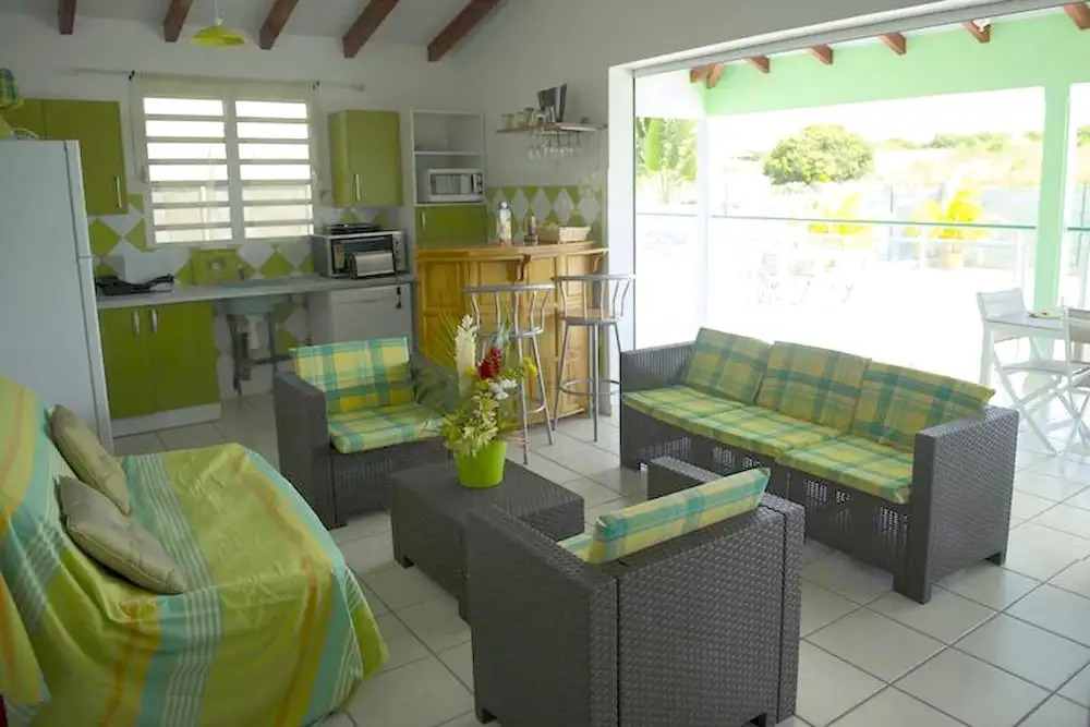 Villa With 3 Bedrooms in Saint-françois, With Private Pool, Furnished