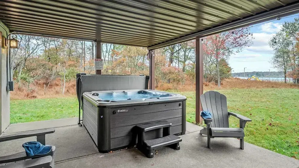 Entertainer's Home w/ Deck, Game Room & Hot Tub Lake View Retreat by Avantstay