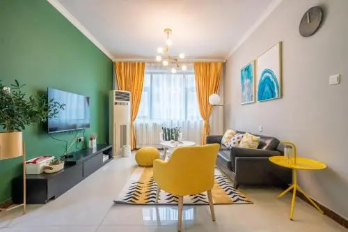 Zhengzhou Zhongyuan·Zhongyuan Wanda· Locals Apartment 00168220