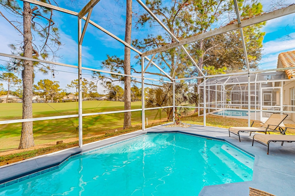 Radiant Retreat With Private Pool, On-site Golf, Board Games, AC, & W/D