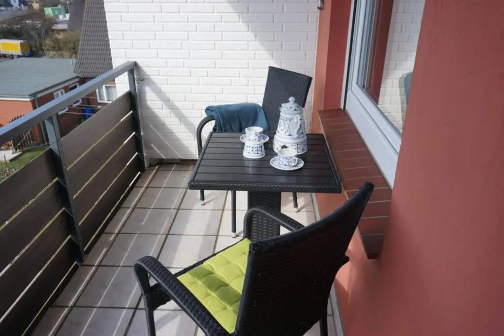 Westerland mit Sonnenbalkon