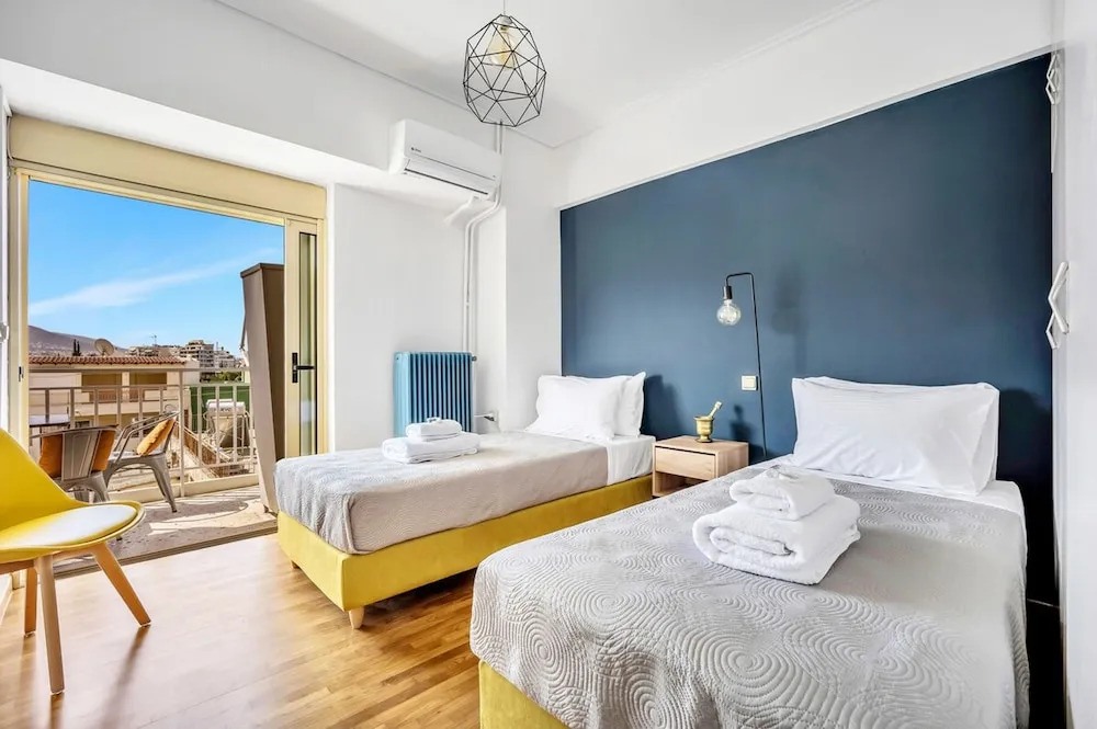 Sunny 3bd Cozy Flat Spectacular Acropolis View