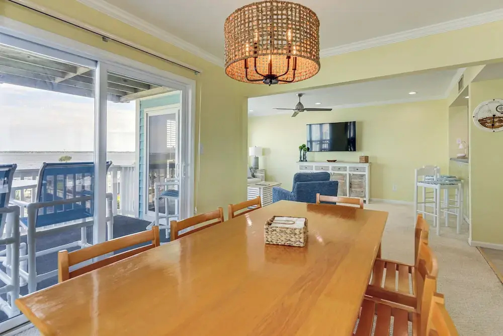 Marina Views, Walk to Beach: Atlantic Beach Condo!