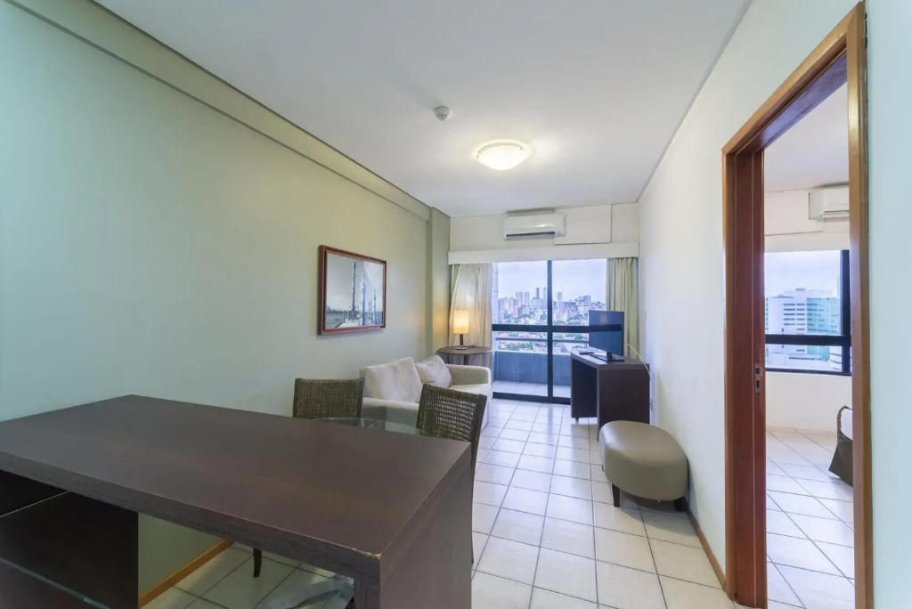 OTH1603 Flat na Ilha do Leite, Recife, um quarto. Fica em um dos mais importantes polos médicos do país
