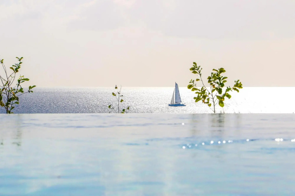 Villa avec piscine et vue mer exceptionnelle