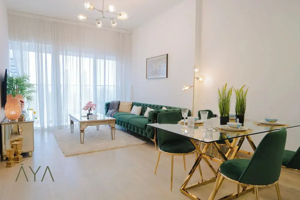 Aya - Elegant 1BR Retreat In The Heart Of JVC