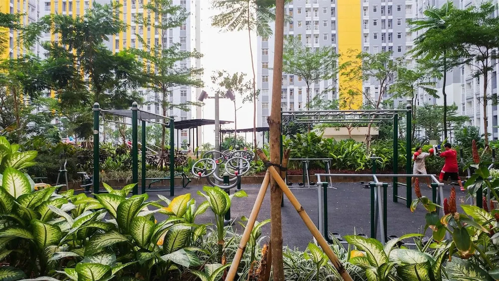 Modern Design 2BR The Springlake Summarecon Apartment