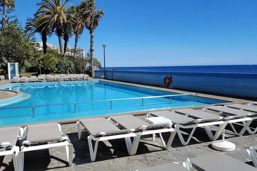 Apartment With 3 Bedrooms in Funchal, With Wonderful sea View, Shared Pool, Furnished Balcony - 500 m From the Beach