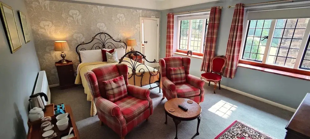 Luxury Bed And Breakfast at Bossington Hall in Exmoor, Somerset