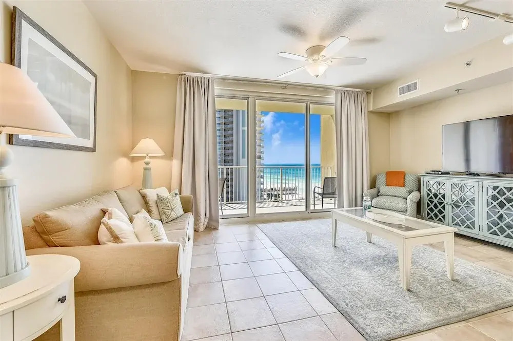 Shores of Panama 808- 1 Bedroom+Bunk Room, Free Fun! Updated! Sleeps 6. 1 Condo by RedAwning