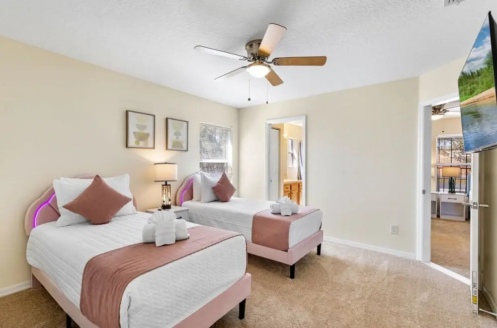 Spacious 7Br Villa In Kissimmee Up To 14 Guests