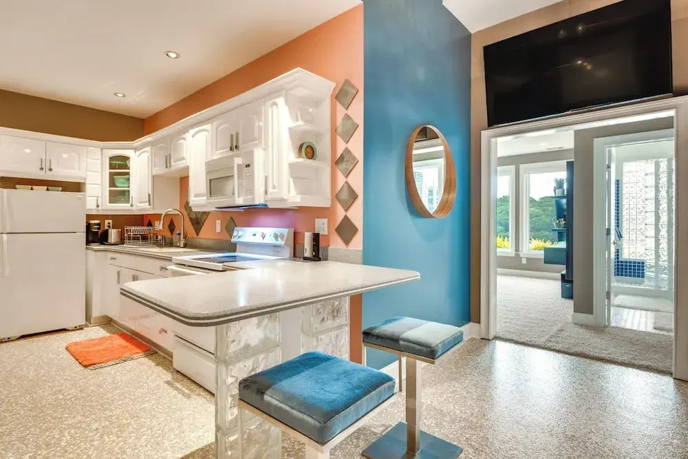 Modern Retreat w/ River View in Roswell!