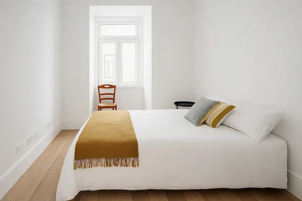2bed flat with Balcony in Central Lisbon