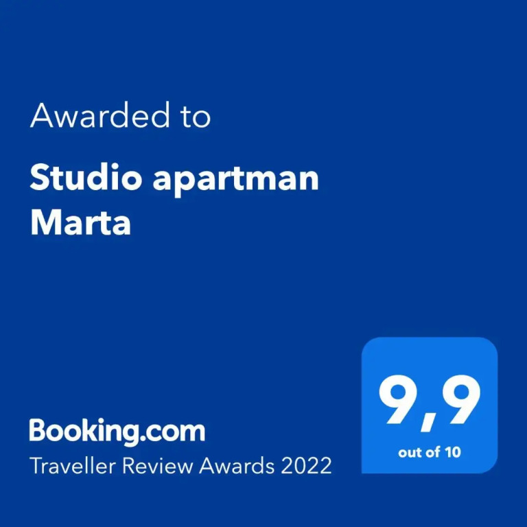 Studio apartman Marta