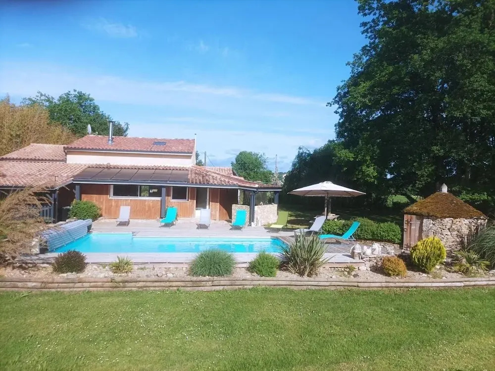 House Near Bonaguil Castle With Private Pool