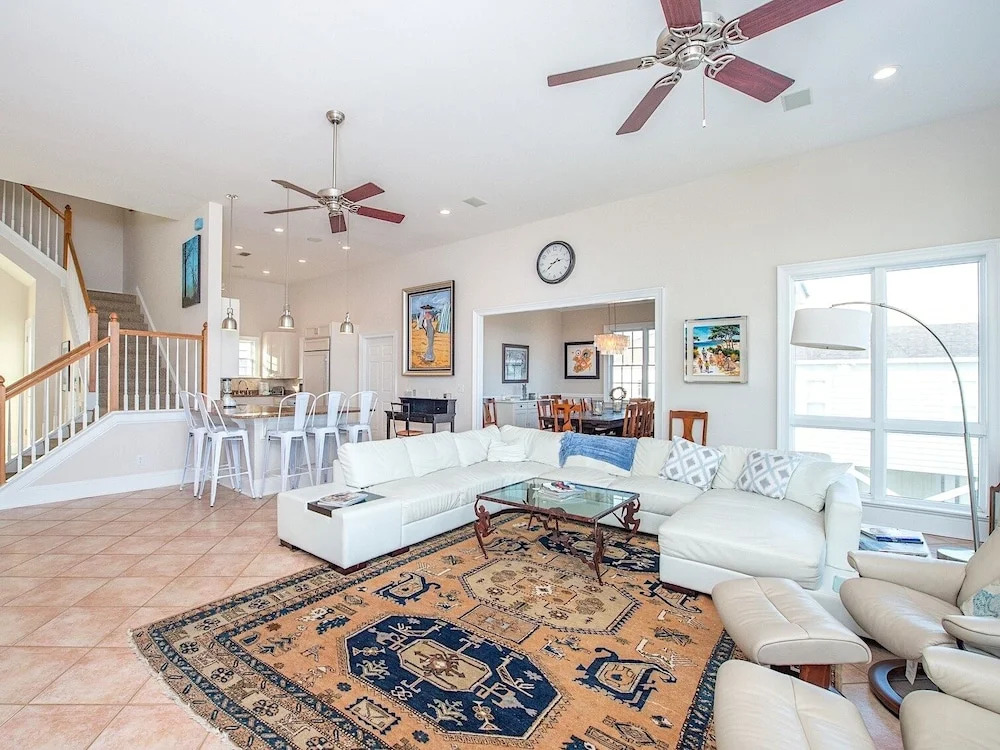 6br Beachfront W/ Huge Decks & Amazing Gulf View 6 Bedroom Home