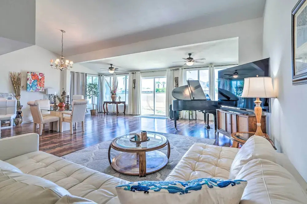 Sun-dappled Palm Desert Retreat w/ Pool & Spa
