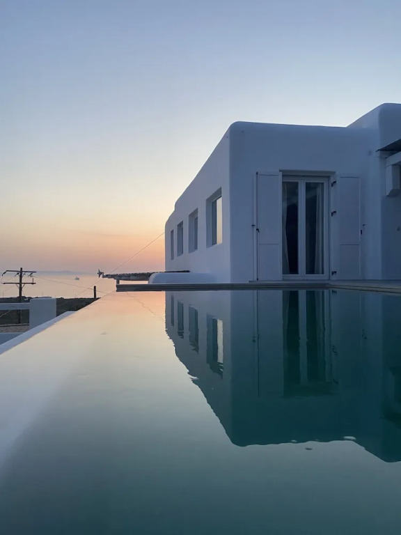 Mykonian Luxury Villa Azure w View Pool