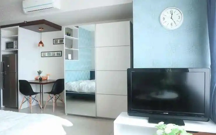 Tidy and Elegant Studio at Grand Kamala Lagoon Apartment By Travelio