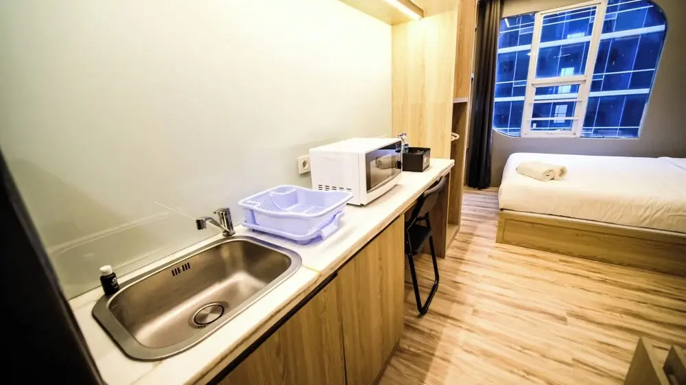 Homey And Warm Studio No Kitchen The City Square Surabaya Apartment