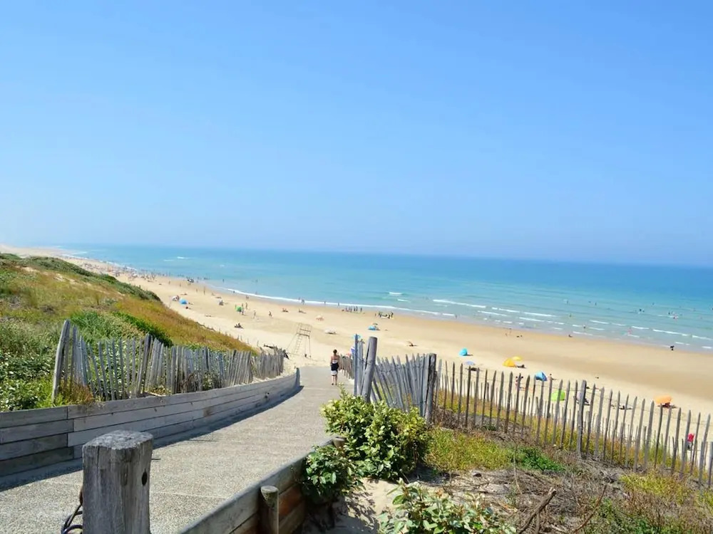Apartment With 2 Bedrooms in Biscarrosse, With Terrace - 4 km From the Beach