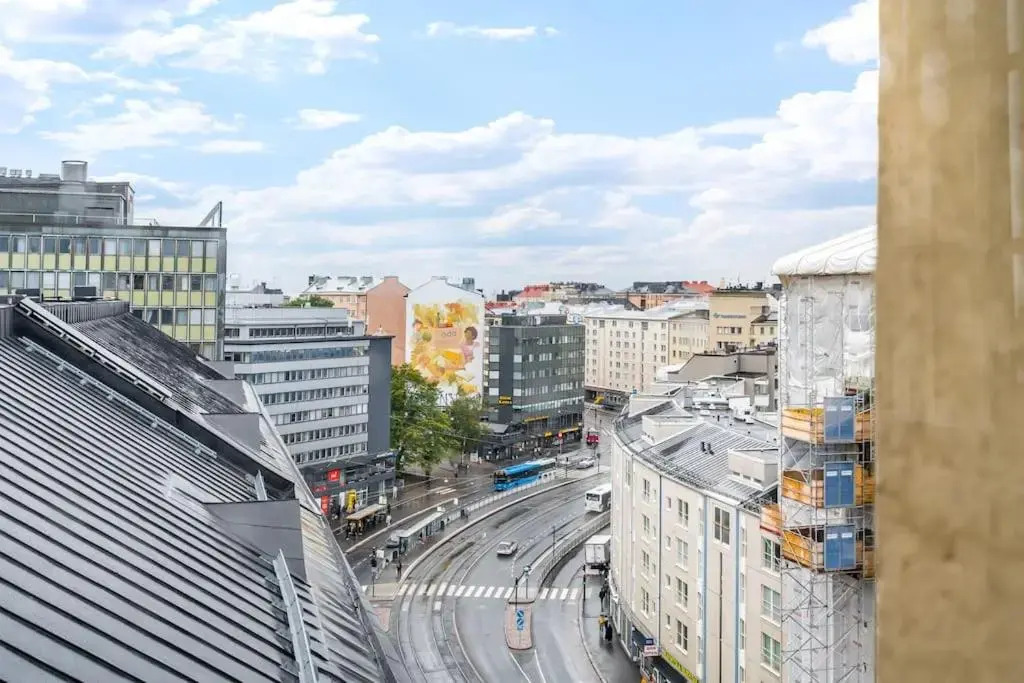 Helsinki Tower Penthouse 1 BR and Loft with 360-degree Views