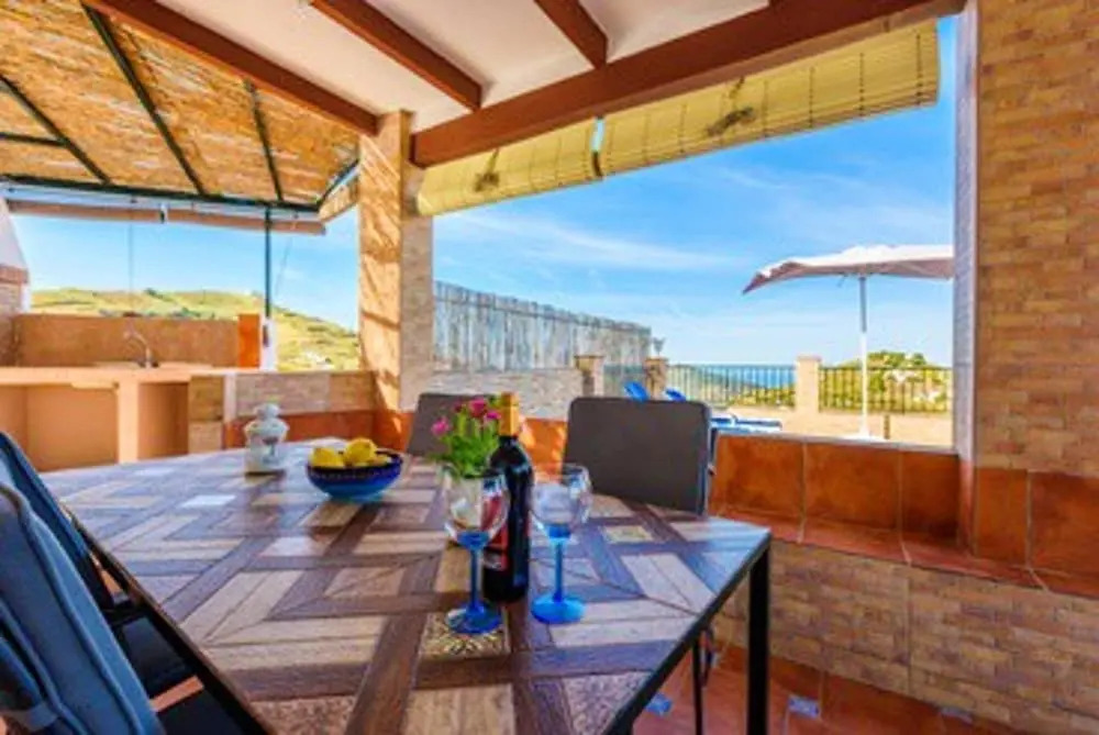 Villa with 2 Bedrooms in Cómpeta, with Wonderful Sea View, Private Pool, Enclosed Garden - 18 Km From the Beach
