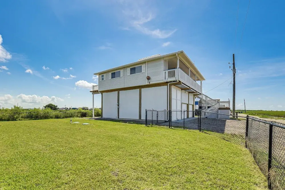 Sunset Views & Large Deck: Home in Crystal Beach!