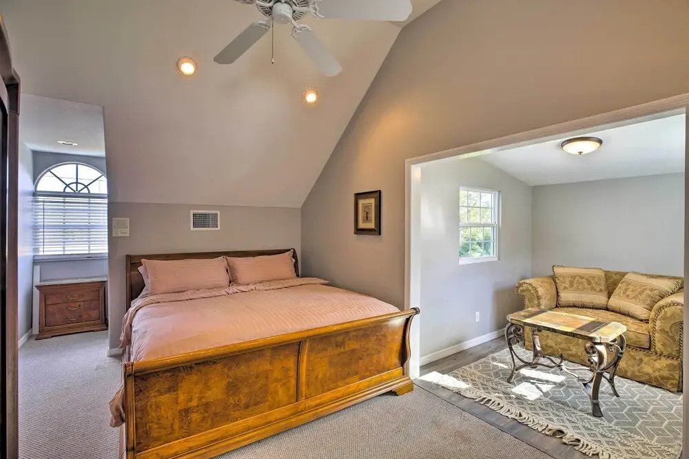 Waterfront Lake Placid Home w/ Dock & Fire Pit