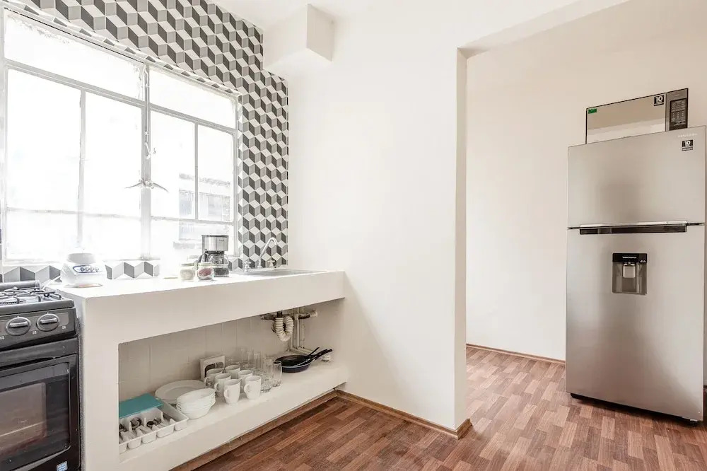 Luxury 3BR Roma Norte - Wifi- Laundry- Sleeps 10