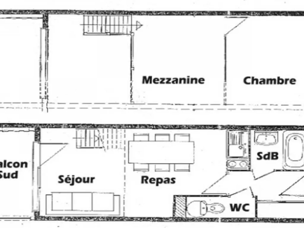Appartement Hauteluce, 2 pièces, 6 personnes - FR-1-293-95