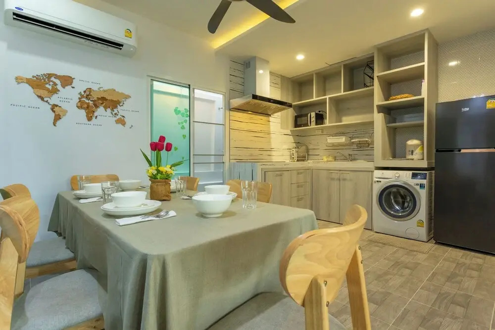 PrivateInDoorPoolBangTao1.2km2Beach v135