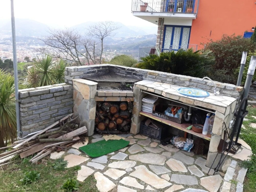 Apartment With 2 Bedrooms in Vezzano Ligure, With Wonderful sea View,