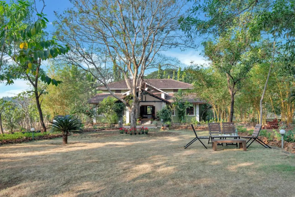 SaffronStays Laburnum House - 3BHK Pet-Friendly Villa with Pool, Lawn & Countryside Views