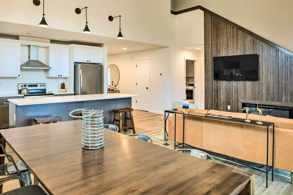 Modern Ocean Shores Getaway with Dock