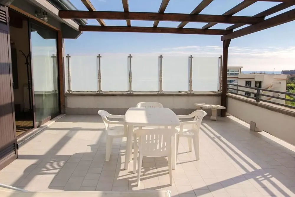 Apartment with One Bedroom in Giardini Naxos, with Wonderful Sea View, Furnished Terrace And Wifi - 2 Km From the Beach
