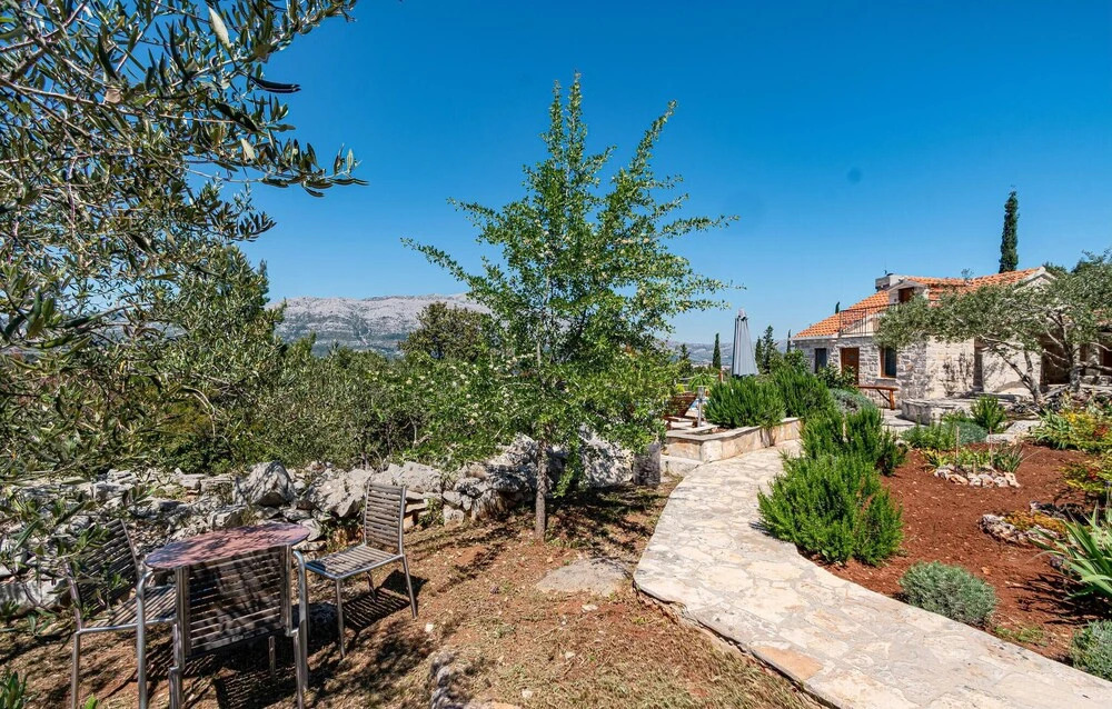 Stunning Home in Koricenica With 1 Bedrooms, Outdoor Swimming Pool and Wifi
