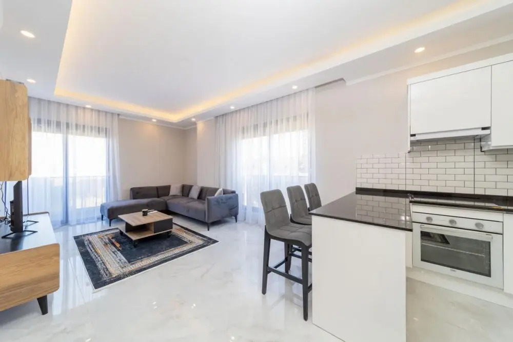 Flat With Shared Pool Hammam and Sauna in Alanya