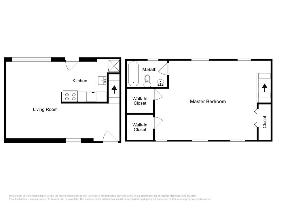 Carriage Unit 4 - 1 Br Apts