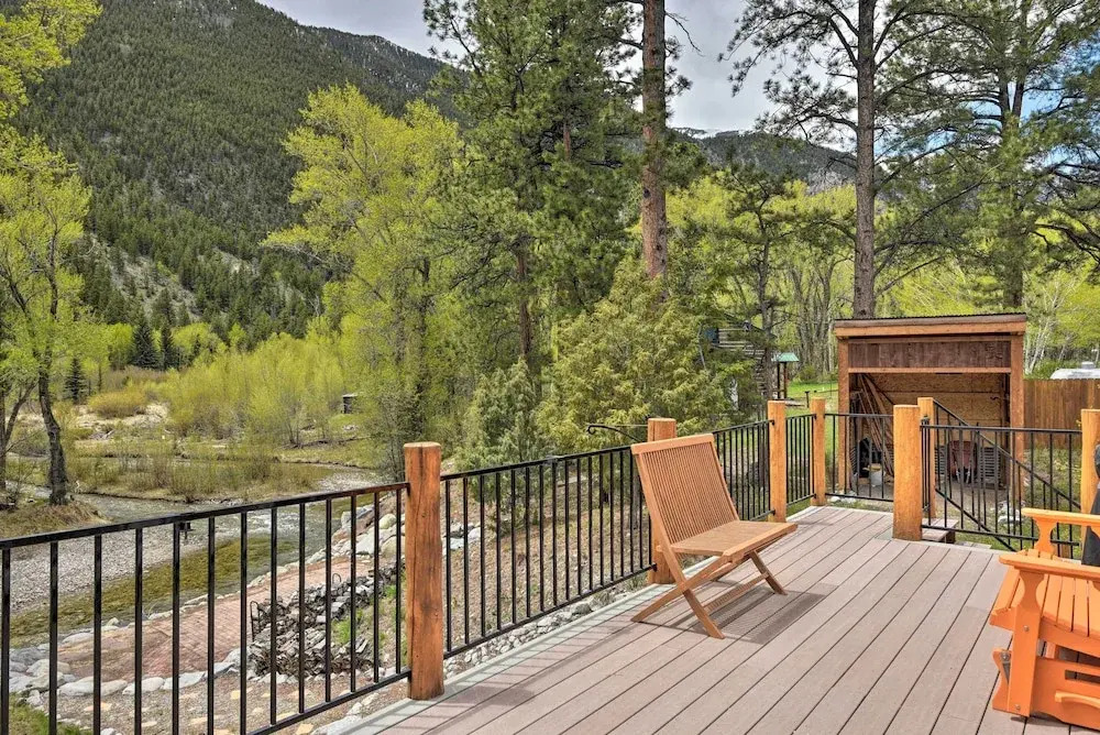 Casa Immaculata on Chalk Creek w/ Views!
