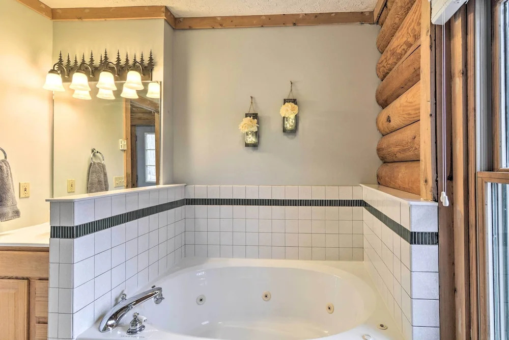 Secluded Gaylord Cabin w/ Deck, Fire Pit & Grill!
