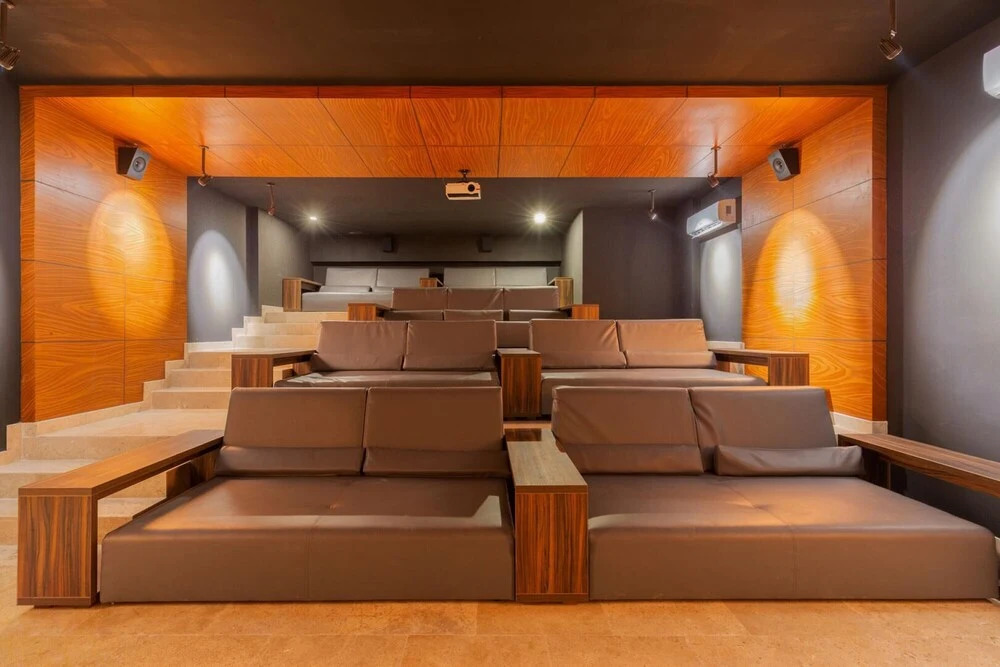 Spacious 2 BR Aldea Zama Private Pool Movie Cinema Gym