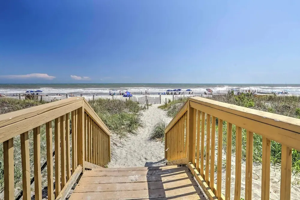 Walk to Atlantic Beach: Condo w/ Hot Tub & Views