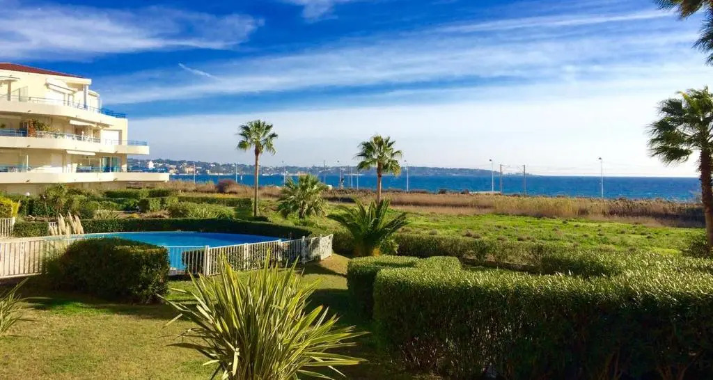 Vaste 2 Pièces res. Grand large grande terrasse vue mer