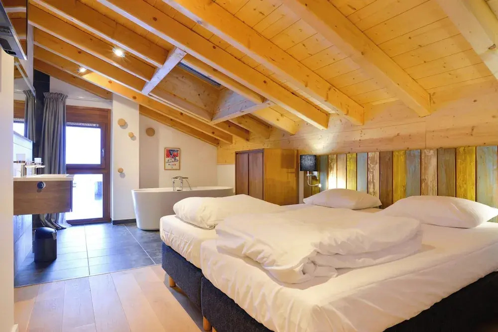Chalet in French Alps Near Lake Geneva