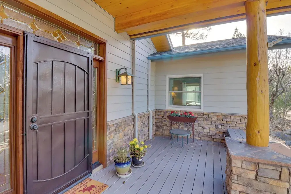 Patio & Forest View: Peaceful Show Low Home