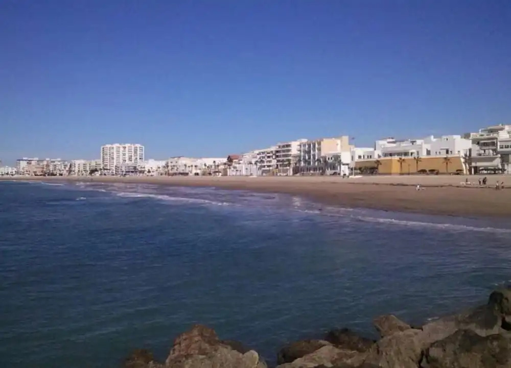 Apartment With one Bedroom in Rota, With Wonderful sea View, Furnished