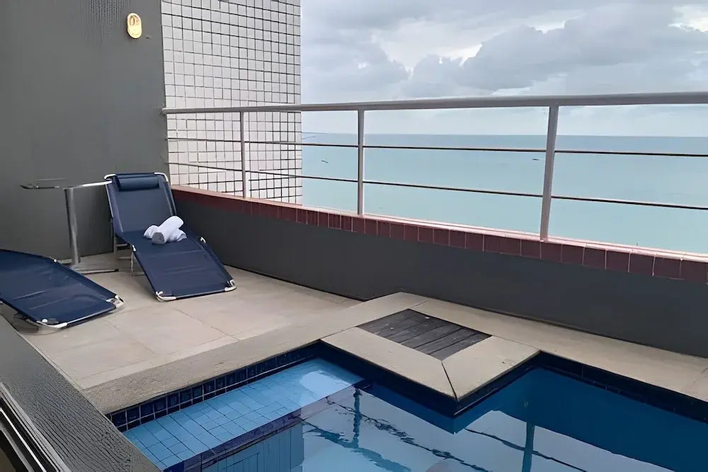 Hosts BR - Flat Vista Mar no Meireles