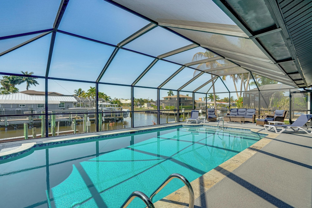 Luxe Waterfront Cape Coral Home w/ Gulf Access!